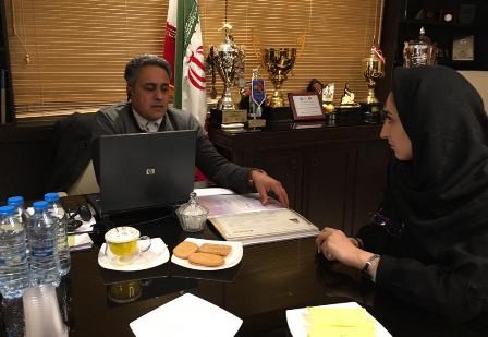 نشست نایب رئیس فدراسیون با رئیس هیات منطقه آزاد ارس