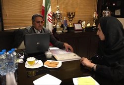 نشست نایب رئیس فدراسیون با رئیس هیات منطقه آزاد ارس