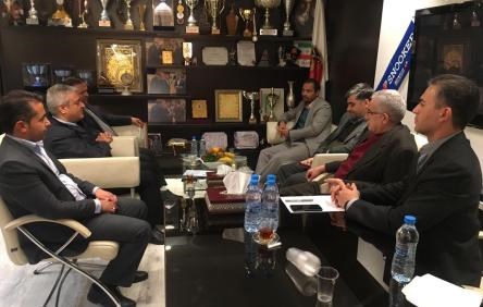 نشست رئیس فدراسیون با مدیر کل ورزش خراسان جنوبی