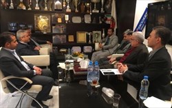 نشست رئیس فدراسیون با مدیر کل ورزش خراسان جنوبی