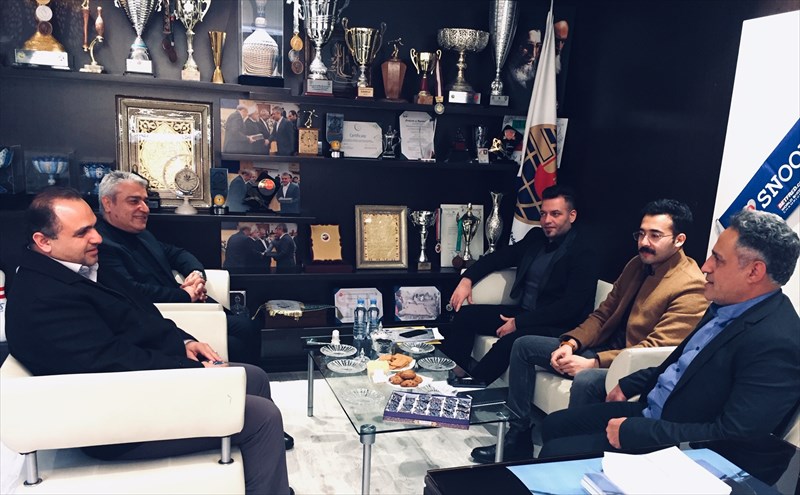 نشست اسکندری با رئیس هیئت استان گیلان