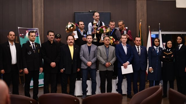 حضور مسئولین فدراسیون در مراسم اختتامیه هفدهمین رنکینگ کشوری پیشکسوتان