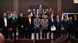 حضور مسئولین فدراسیون در مراسم اختتامیه هفدهمین رنکینگ کشوری پیشکسوتان