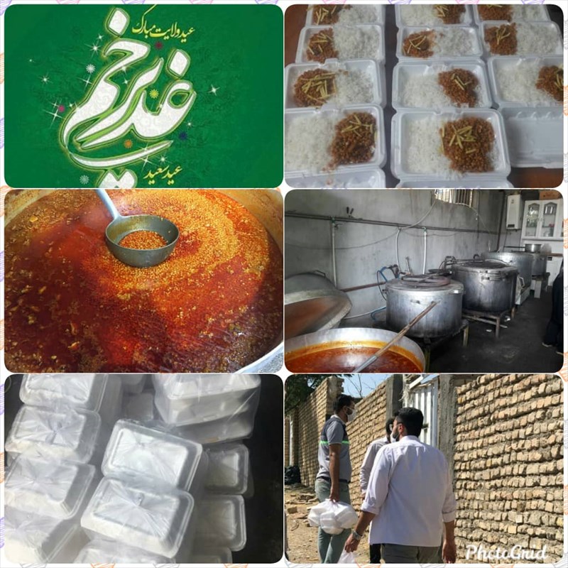 پخت و توزیع1200 پرس غذا توسط هیات بیلیارد خراسان رضوی