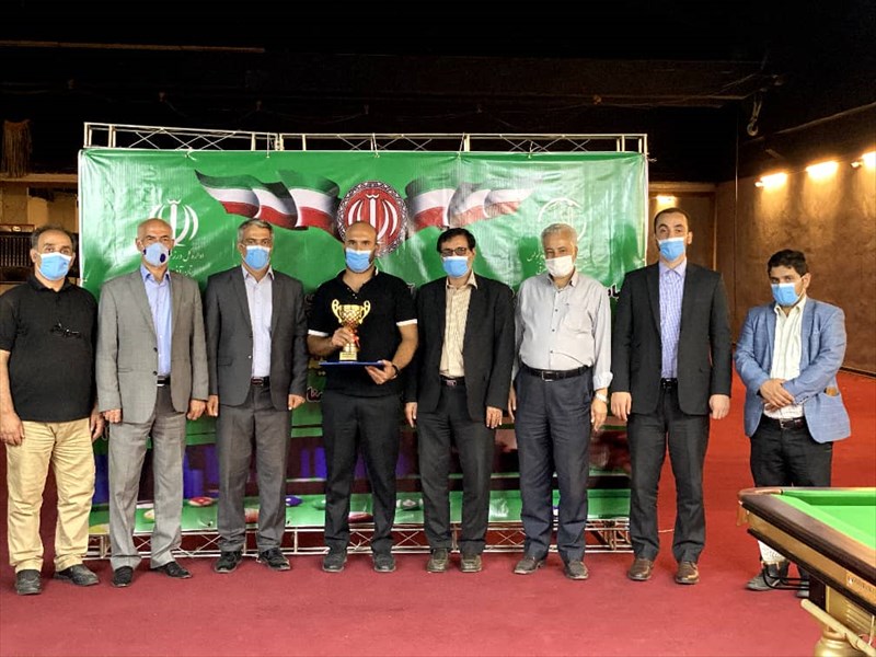 عبدالمحمدی قهرمان رنکینگ بیلیارد آذربایجان شرقی شد