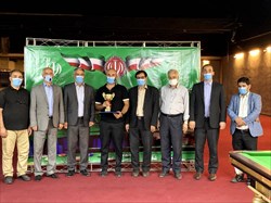 عبدالمحمدی قهرمان رنکینگ بیلیارد آذربایجان شرقی شد