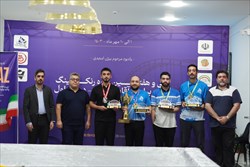 پایان رقابت های پاکت بیلیارد کشوری در دسته اول
