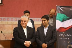 حضور دکتر اسکندری در مراسم تجلیل از افتخار آفرینان بولینگ و بیلیارد استان اصفهان 