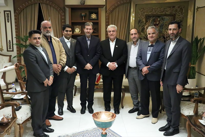 دیدار رئیس فدراسیون بولینگ و بیلیارد با استاندار اصفهان