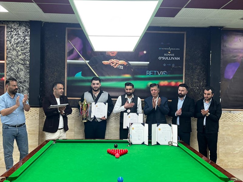 پایان پنجمین رنکینگ اسنوکر آزاد استان اردبیل 