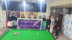 پایان مسابقات پاکت بیلیارد دانشجویی دختران در ایلام