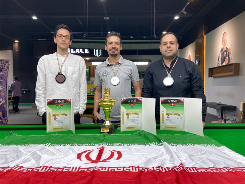 پایان مسابقات رنکینگ اسنوکر دسته اول خراسان رضوی جام بهار