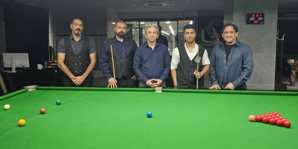 آرمین مالکی قهرمان اسنوکر هرمزگان شد