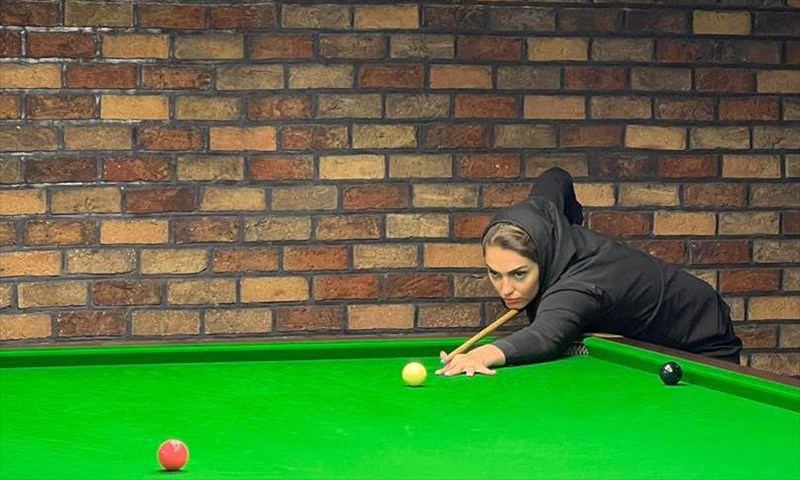 گفتگو با ارمغان حسنی  قهرمان مسابقات کشوری اسنوکر بانوان در خراسان رضوی