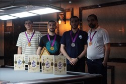 قهرمانی خداپرست در رنکینگ پاکت بیلیارد استان خوزستان