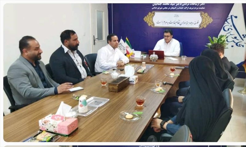 دیدار رئیس و ارکان هیئت بولینگ و بیلیارد استان مرکزی با نماینده مجلس شورای اسلامی