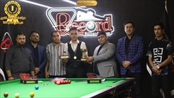 قهرمانی عرشیا جوکار در اسنوکر زیر۲۱ سال استان اصفهان