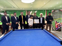 برنامه استعدادیابی پاکت بیلیارد استان خراسان جنوبی در هفته تربیت بدنی