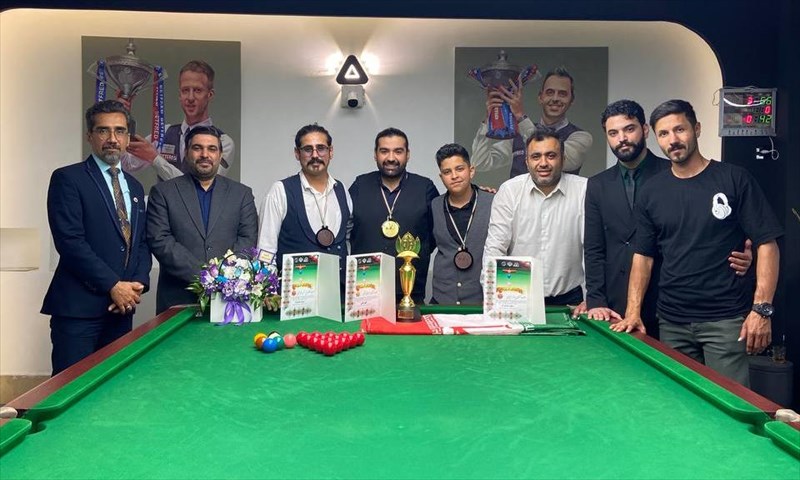 پایان مسابقات جام فردوسی  اسنوکر استان خراسان رضوی