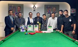 پایان مسابقات جام فردوسی  اسنوکر استان خراسان رضوی