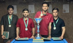پایان مسابقات پاکت بیلیارد زیر21 سال خوزستان