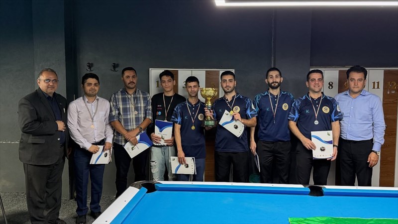 برگزاری مسابقات تیمی ناین بال استان گیلان جام میرزا کوچک خان به میزبانی باشگاه شار رشت