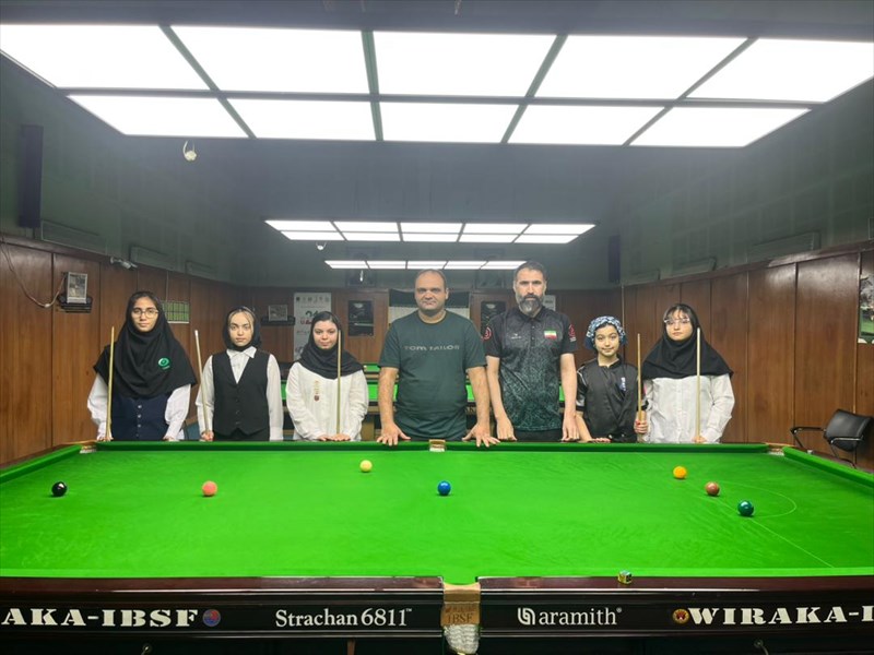 آغاز اردوی استعدادیابی و ارتقای سطح اسنوکر دختران 