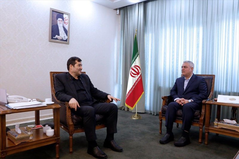 دیدار رئیس فدراسیون بولینگ و بیلیارد با دکتر احمد دنیامالی