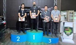 اختتامیه مسابقات بیلیارد جامعه پزشکی در مجموعه ورزشی انقلاب