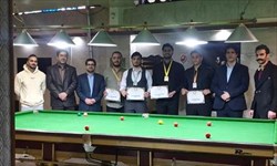 مسابقات دانشجویی اسنوکر استان اصفهان به پایان رسید