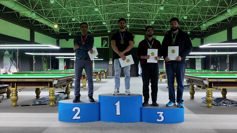 برگزاری دور نخست مسابقات دانشجویان کشور در رشته بیلیارد (بخش آقایان)