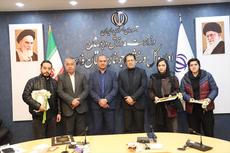 تجلیل از مدال‌آوران بولینگ و بیلیارد فارس