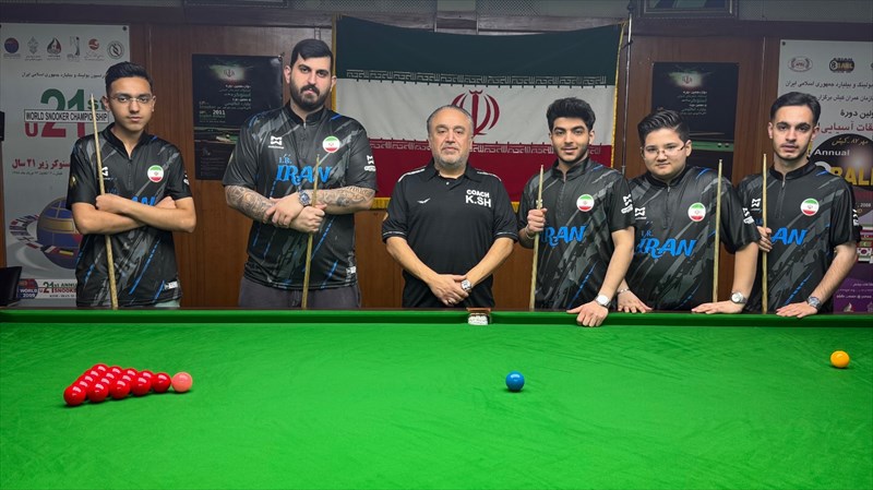 آغاز اردوی تدارکاتی تیم ملی اسنوکر بزرگسالان و زیر21 سال در مجموعه ورزشی آزادی