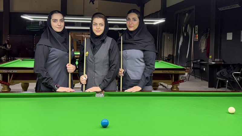 اردوی تدارکاتی تیم اسنوکر ایران در آکادمی بیلیارد و اسنوکر فدراسیون