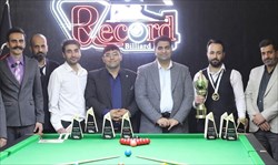 پایان مسابقات اسنوکر استان اصفهان با قهرمانی شاهین خرمی‌دل