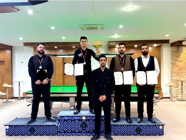پایان مسابقات رنکینگ اسنوکر شهرستان سیرجان